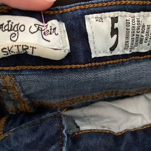Denim skirt